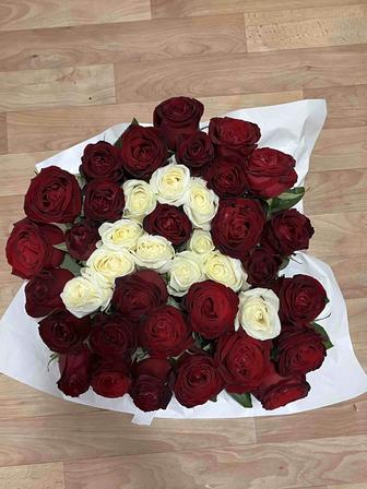 Букет из 40шт роз а