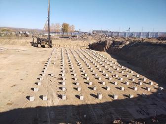 забивка свай