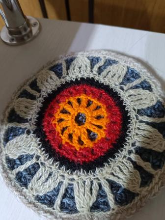 Салфетки вязаные