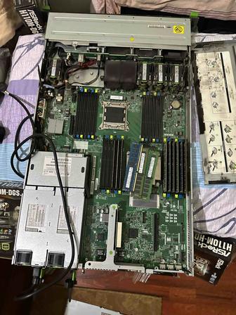 Сервер Fujitsu PRIMERGY Rack 1U, Dual Xeon, много RAM, для виртуализации