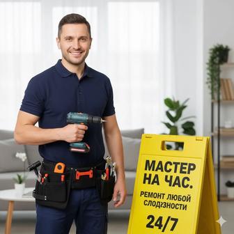 услуги Мастер на час. Муж на час. Ремонт любой сложности. Быстро