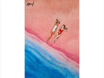 Картина Пляж