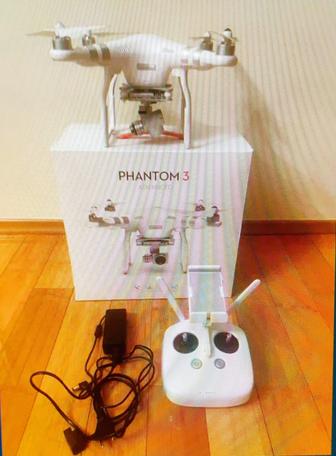 Продам квадрокоптер DJI PHANTOM 3 Advanced