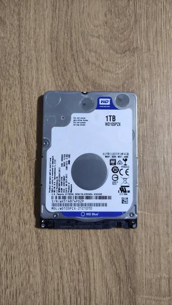 Жесткий диск 2.5 Western Digital Blue 1 Тб WD10SPZX. Проверен!