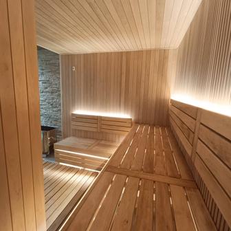 Монтаж саун бань