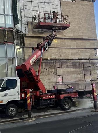 АГП автовышка 28м с большой корзиной
