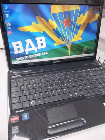Продаётся качественный ноутбук в хорошем состоянии Toshiba