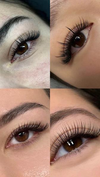 Наращивание ресницы