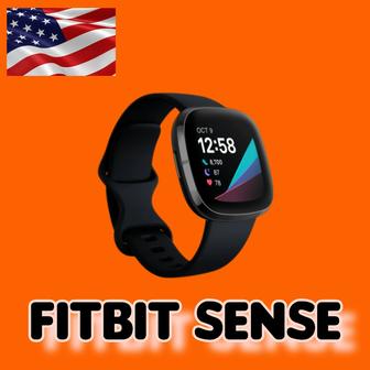 Лучшие смарт часы фитнес трекер Fitbit Sense с GPS из США Fitbit Versa 2