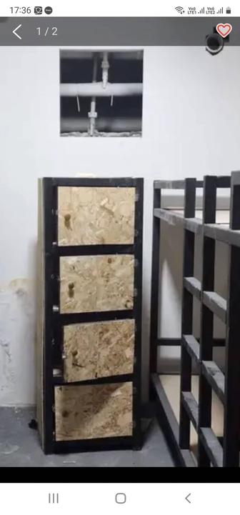 Шкафчики с металлическим корпусом и обшитые юсб. Забирать Назарбаева 57