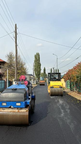 Асфальтирование, ремонт дорог, укладка асфальта под ключ