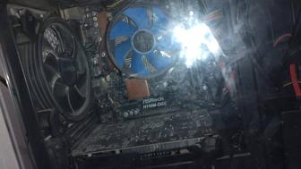 Материнская плата ASRock H110m-DGS и процессор i5-7600