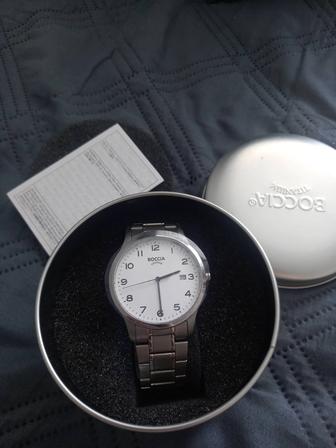 Продам новые наручные титановые часы Boccia titanium