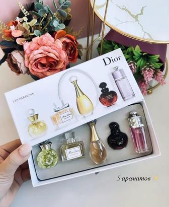 Подарочный набор духов Dior 5в1