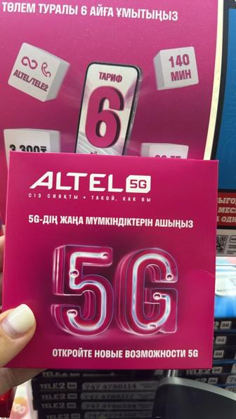 Номера Altel