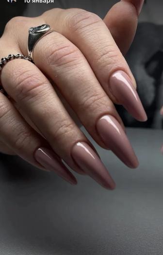 Маникюр, гелевое покрытия, наращивание ногтей