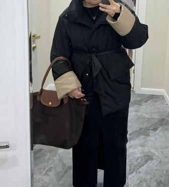 Сумка longchump коричневая