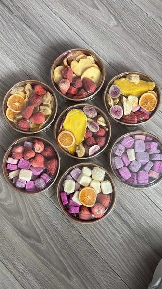 Сублимированные фрукты и мороженое 100 грамм