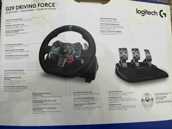 Продам игровой Руль с педалями Logitech G29 Driving Force