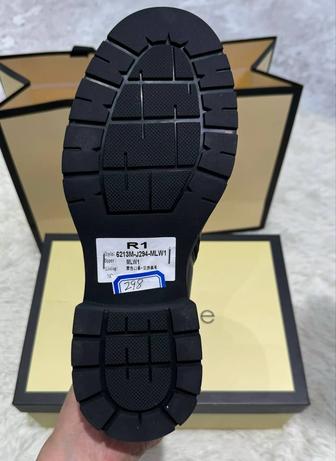 Зимние женские, кожаные ботинки, 36 размер