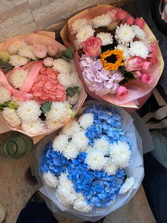 Букет свежих цветов