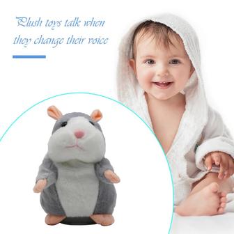 Плюшевая НАНО игрушка — говорящий хомяк Wooddy.