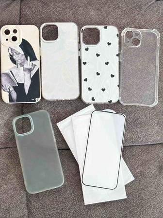 Чехлы и защитное стекло на IPhone 15