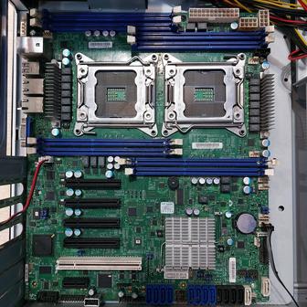 Supermicro X9DRL-3F двухпроцессорная серверная материнка LGA2011