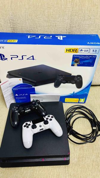 PlayStation 4 slim 1TB ps4 8 игр