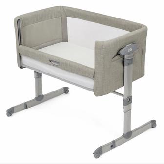 Приставная кроватка Joie roomie glide almond
