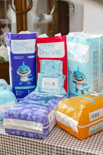 Продам подгузники трусики памперсы Baby Shark беби шарк оптом и в розницу