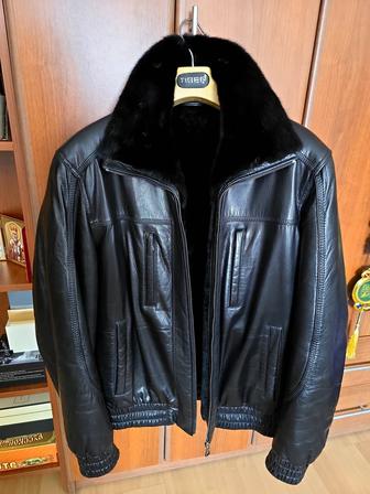 Кожанная куртка
