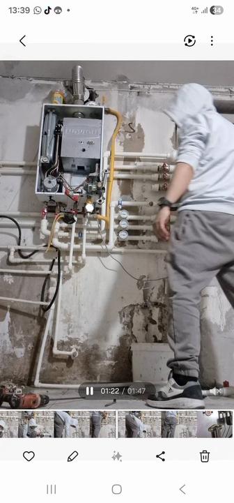 Ремонт и обслуживание газовых котлов