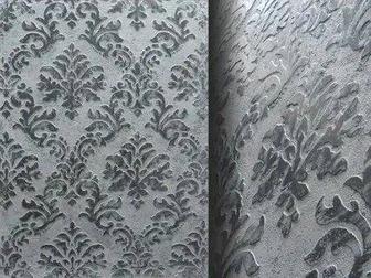 Декоративная штукатурка тюлью