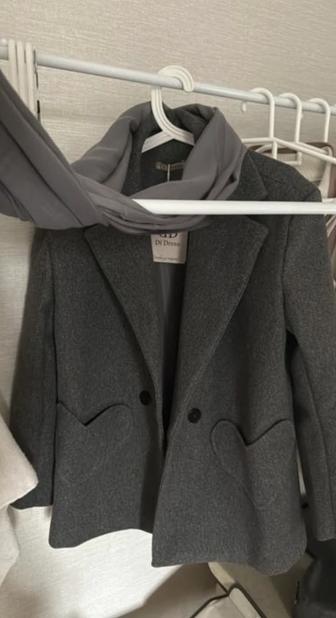 Пальто с береткой