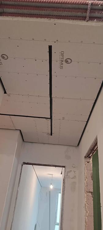 Парящий потолок из ГКЛ