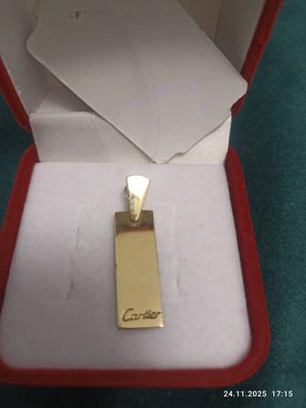 Продам желтый золотой Кулон585прб