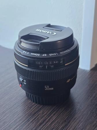 Объектив canon 50mm 1.4
