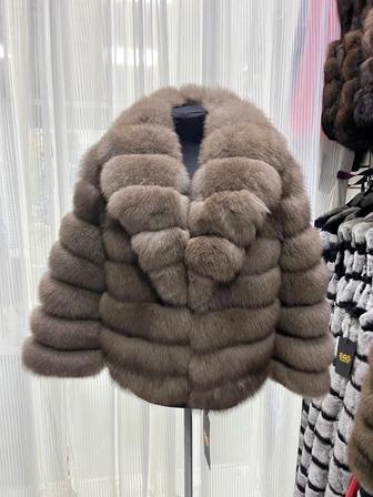 Песцовая шуба новая