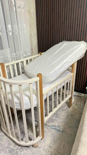 Манеж-кровать TOMIX, для детей от 0 до 5-х лет