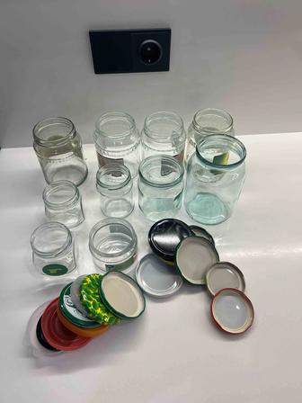 Баночки разные с крышками