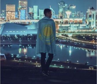 Продам флаг Казахстана 15090