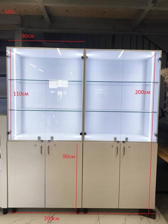 Шкафы торговые(выставочные)