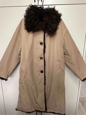 Двухсторонний куртка шуба