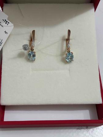 Золотые сережки