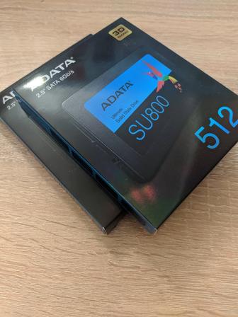 Продается SSD накопитель ADATA SU800 512 GB, 2,5 SATA III (новая)