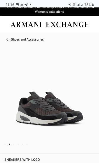 Кроссовки Armani exchange оригинал