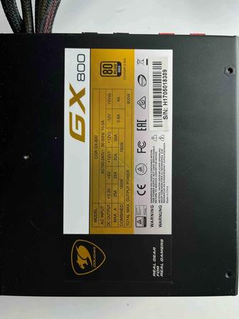 БП cougar gx 800w 80 GOLD