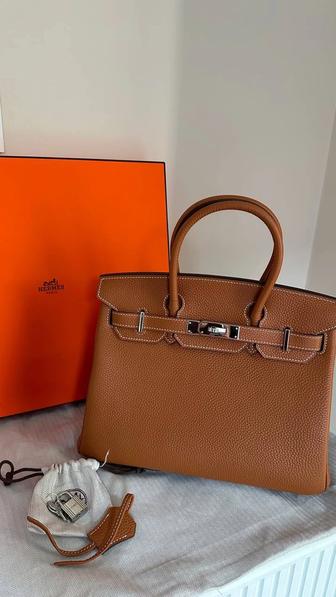 Hermes Birkin 30 Togo кожаная сумка