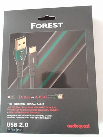 AudioQuest Forest USB A-C длина 0.75m